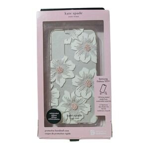 i5. Kate Spade-New York- Case for Samsung Galaxy S22+ (Plus)‎ - Clear/Flowers